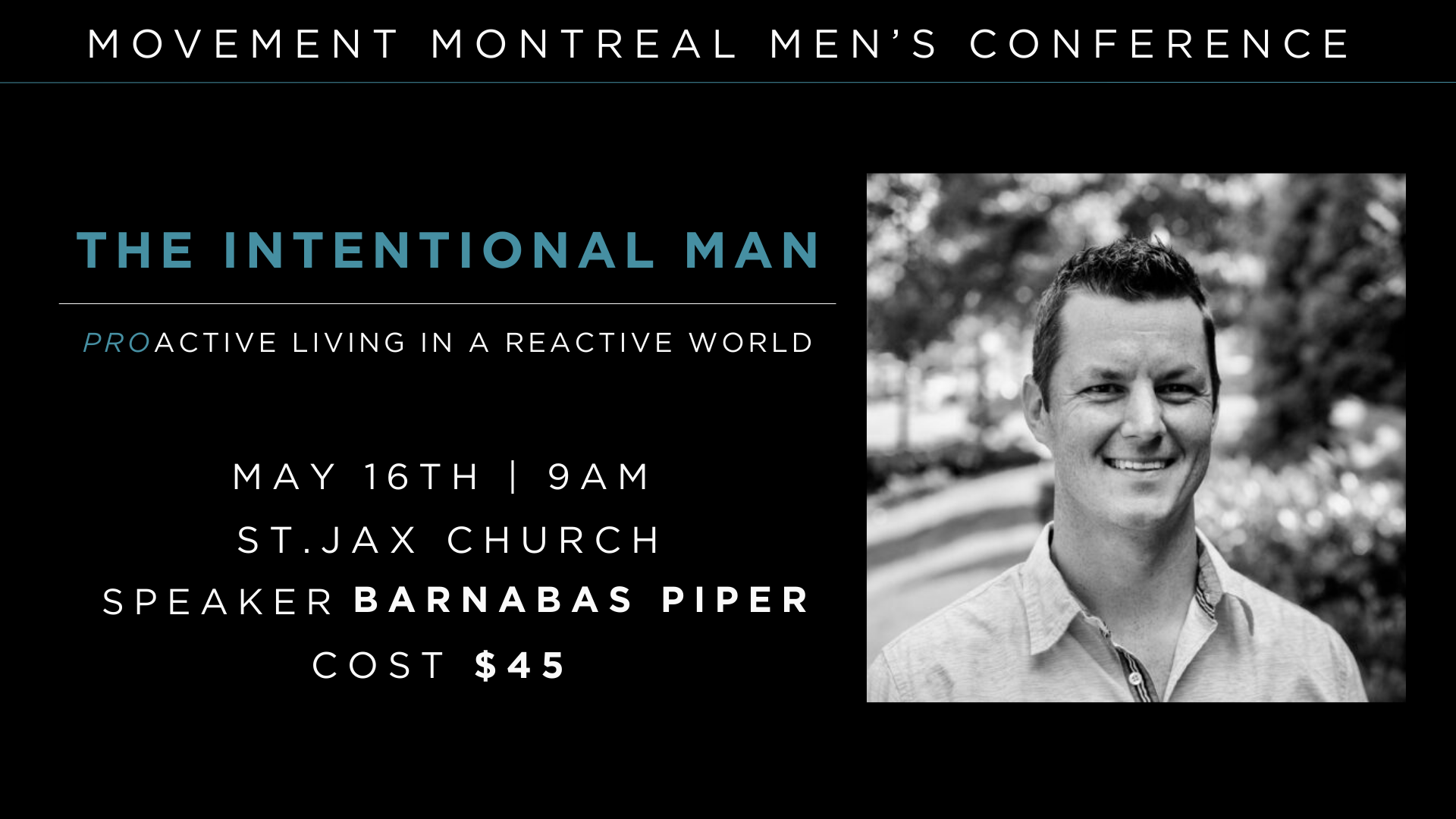 Movement Montreal Men's Conference 2026
